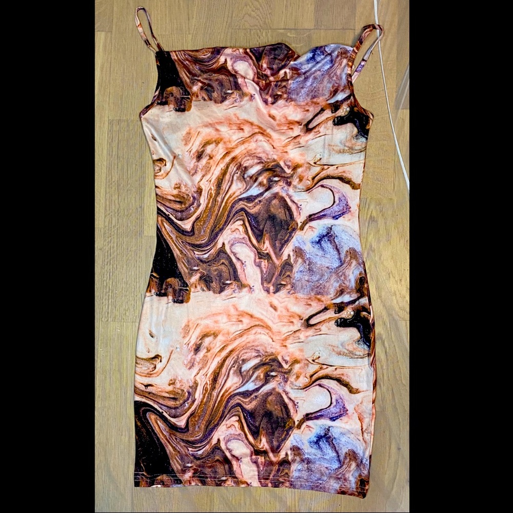 SHEIN Cowl Neck Cami Dress